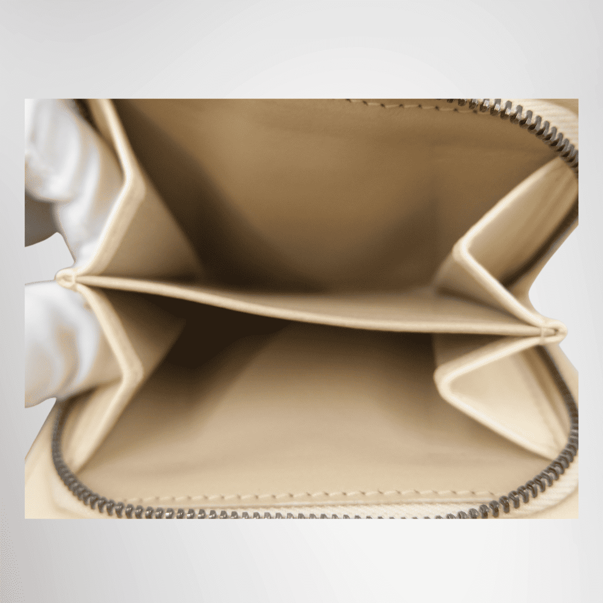 Bottega Veneta Intrecciato Nappa Leather French Flap Wallet – Beige