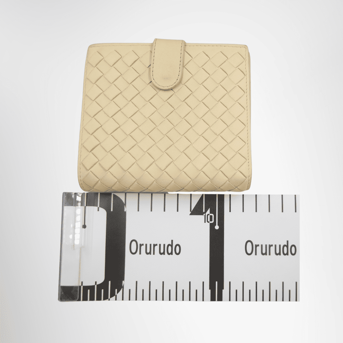 Bottega Veneta Intrecciato Nappa Leather French Flap Wallet – Beige