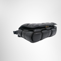 Bottega Veneta Preowned Luxury Bag Casette Black Bottom Side View