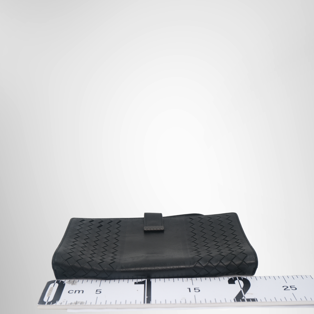 Bottega Veneta Preowned Luxury Bag Clutch Bag Bottom View