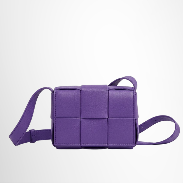 Bottega Veneta Preowned Luxury Bags Cassette Small Bag Front View