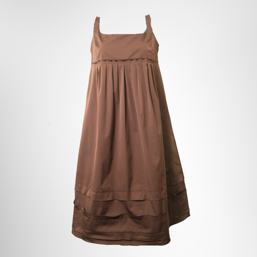 Brown Foxey New York Empire-line Sleeveless Dress
