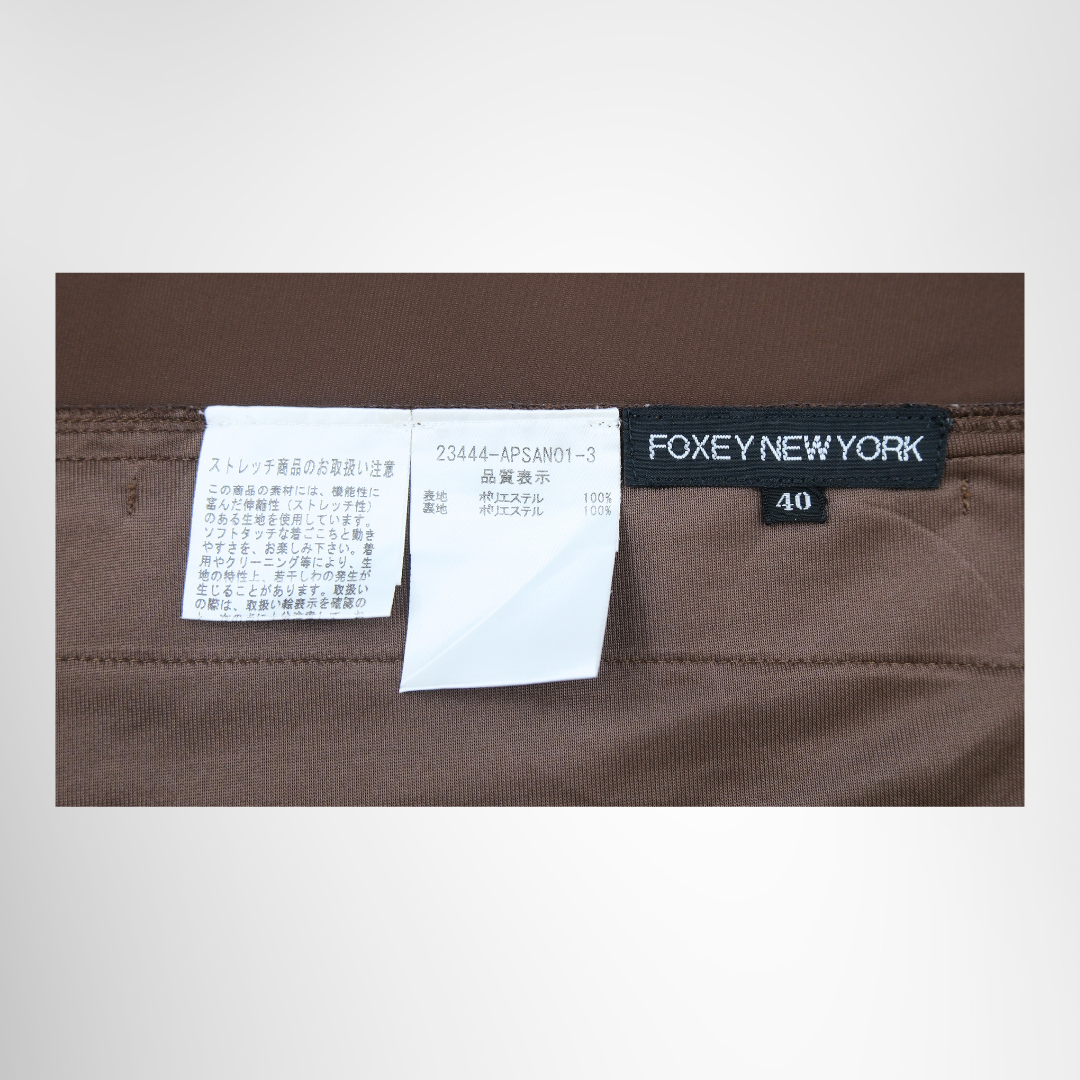 Brown Foxey New York Empire-line Sleeveless Dress