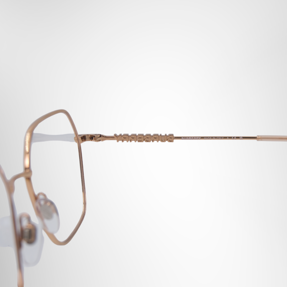 Burberry Charley Prescription Glasses – Pre-Owned Luxury Brand Eyewear – Antonio & Co Right Interior VIew