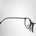 Burberry Green Square Prescription Glasses – Pre-Owned Luxury Brand Eyewear – Antonio & Co Left Interior View
