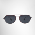 Burberry Henry Dark Grey Navigator Sunglasses – Pre-Owned Luxury Brand Eyewear – Antonio & Co Front Page