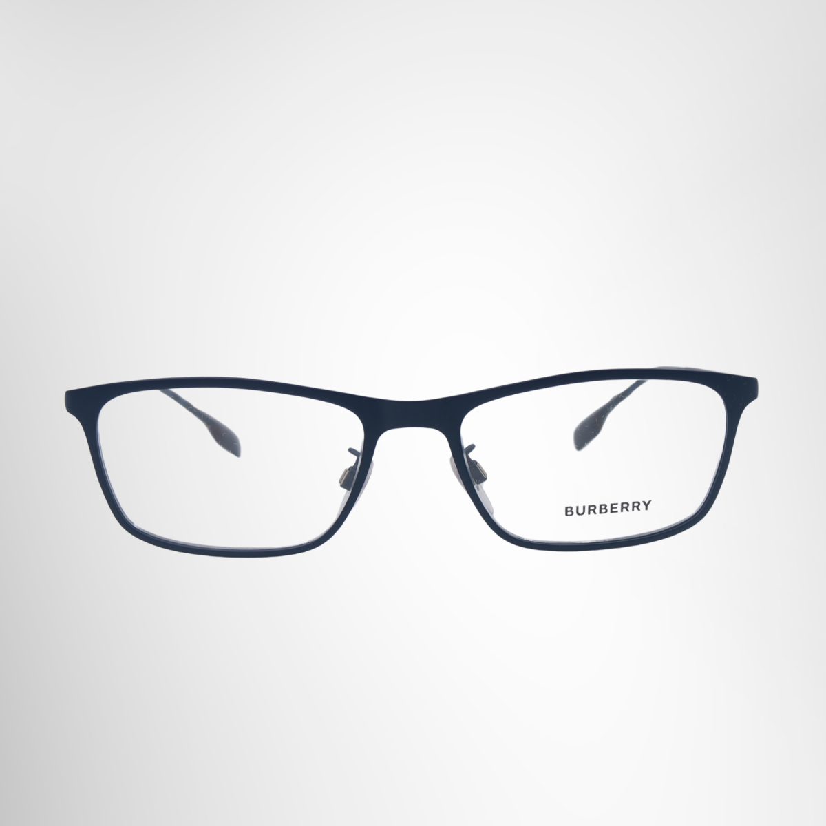 Matte Navy Blue Rectangular Prescription Glasses