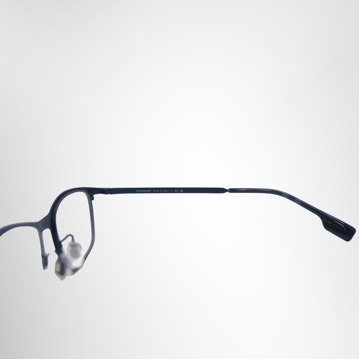 Matte Navy Blue Rectangular Prescription Glasses