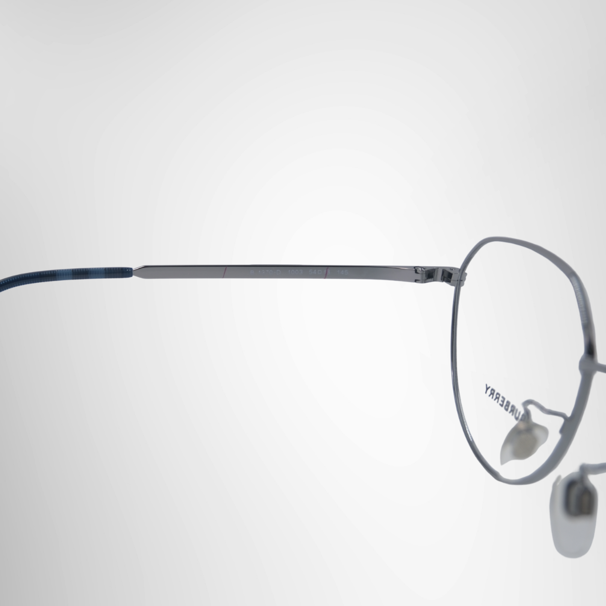 Burberry Erin Prescription Glasses – Pre-Owned Luxury Brand Eyewear – Antonio & Co Left Interior View
