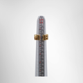 Burberry Logo Letter Ring – Pre-Owned Luxury Brand Accessories – Antonio & Co – Measurement View 