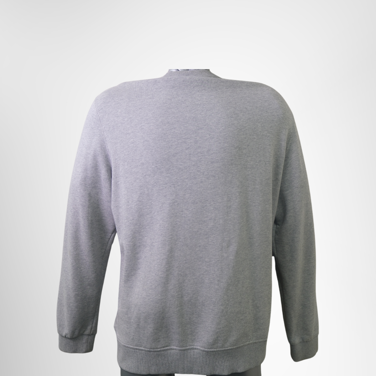 Burberry Monogram Motif Check Panel Sweatshirt – Pre-Owned Luxury Brand Apparel – Antonio & Co Back View 