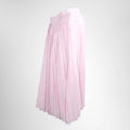 Burberry Pink Mariner Silk Lined Pleated Skirt – Pre-Owned Luxury Brand Apparel – Antonio & Co Side View 2