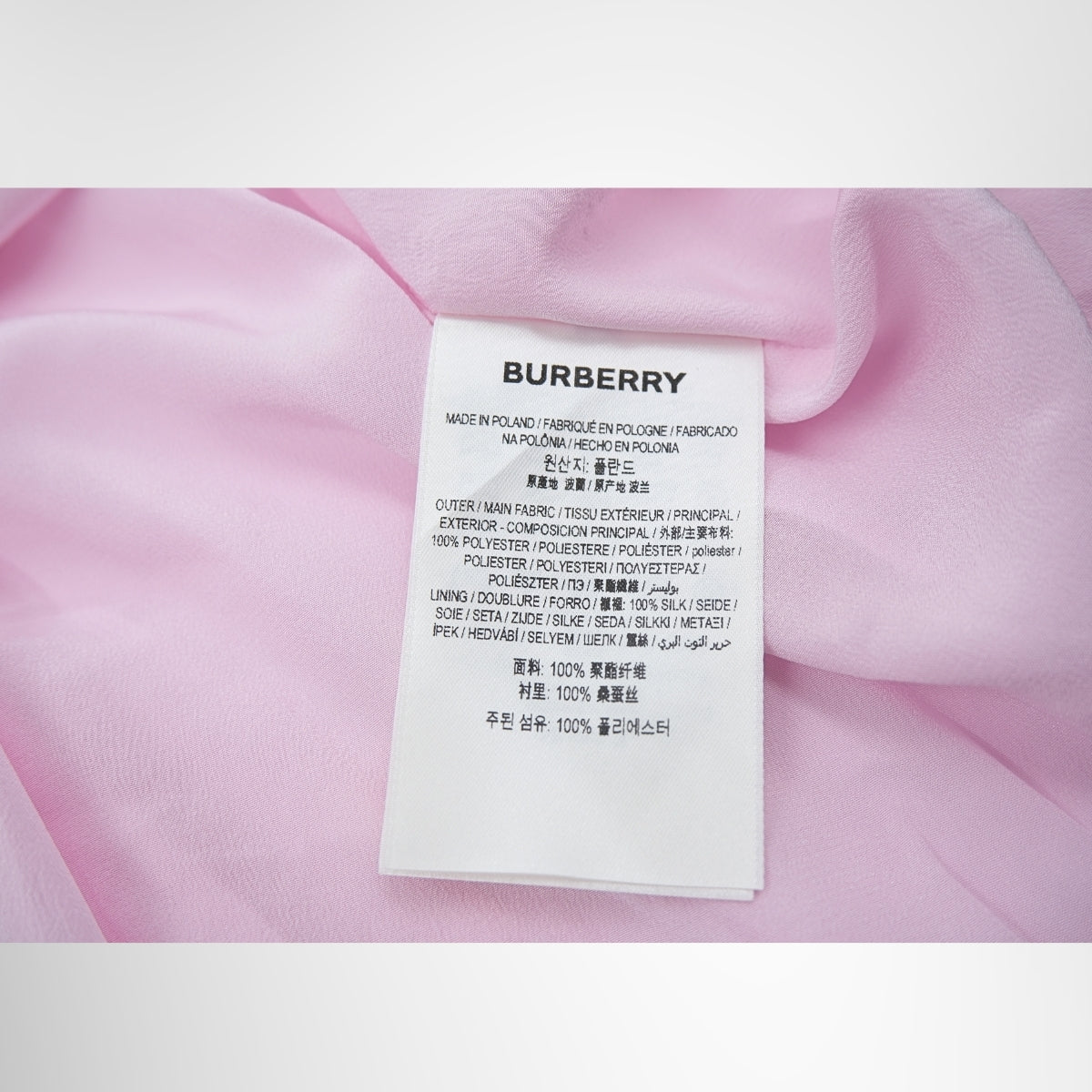 Burberry Pink Mariner Silk Lined Pleated Skirt – Pre-Owned Luxury Brand Apparel – Antonio & Co  Tag 2