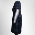 Burberry Short Sleeve Dress In Blue – Pre-Owned Luxury Brand Apparel – Antonio & Co Side View 2
