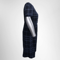 Burberry Short Sleeve Dress In Blue – Pre-Owned Luxury Brand Apparel – Antonio & Co Side View