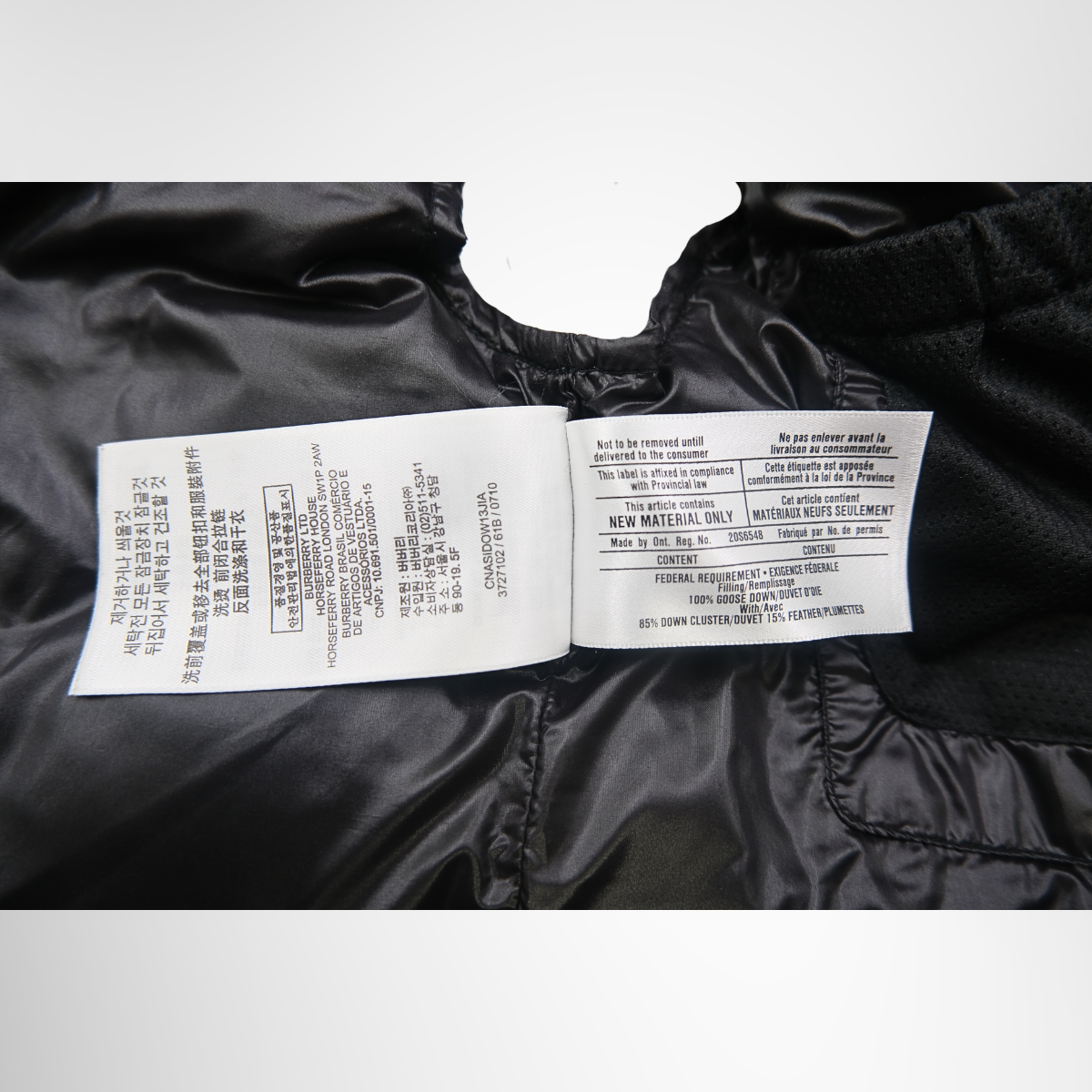 Burberry Sports Jacket – Pre-Owned Luxury Brand Apparel – Antonio & Co Tag 2