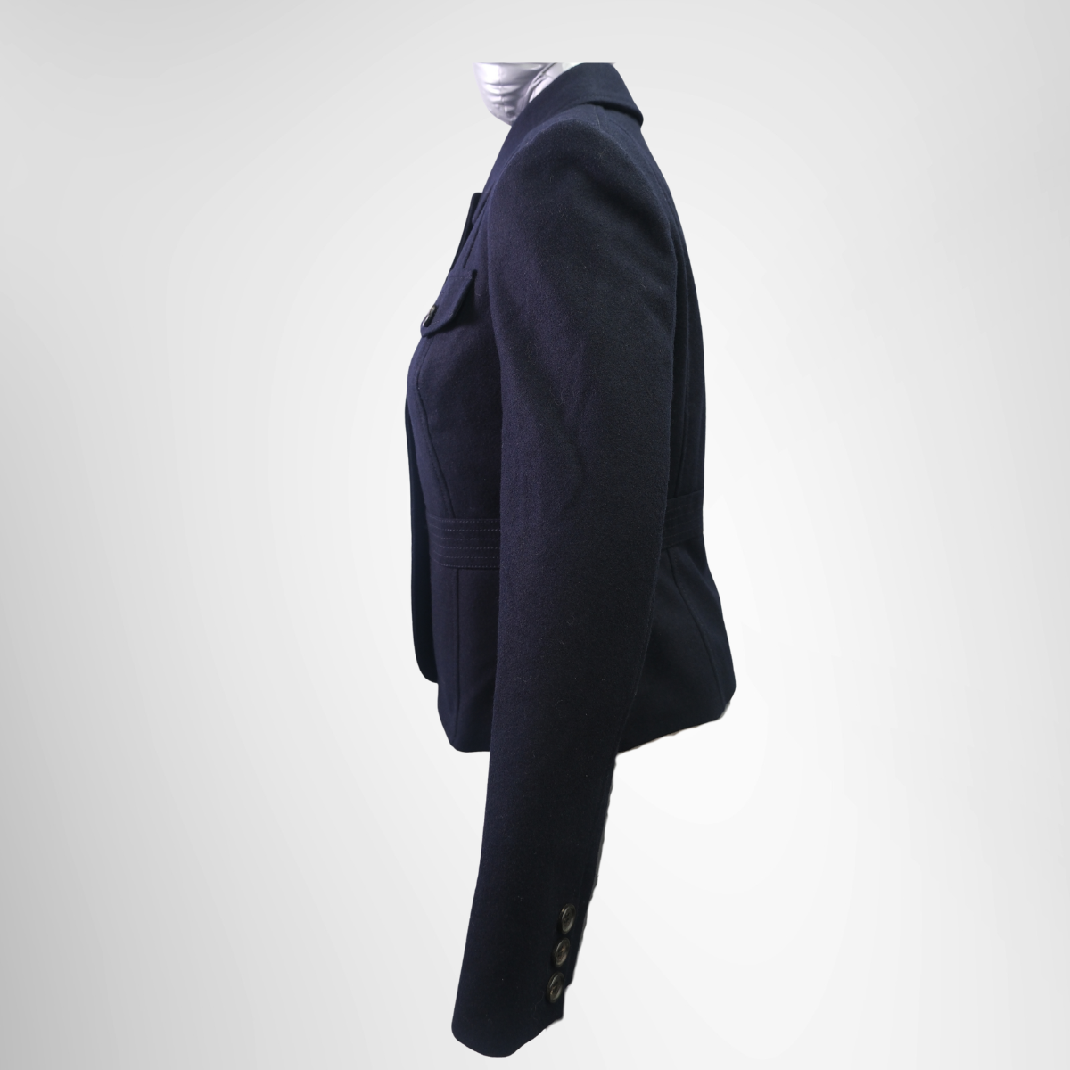 Burberry Navy Blue Jacket – Size 40