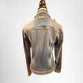 Burberry Preowned Luxury Black Label Denim Jacket Back View