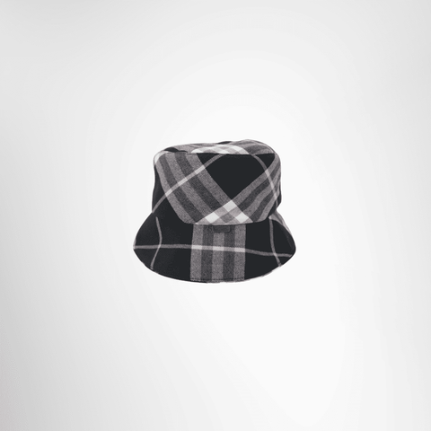Burberry Preowned Luxury Blue Label Reversible Bucket Hat Reverse View