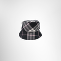 Burberry Preowned Luxury Blue Label Reversible Bucket Hat Reverse View