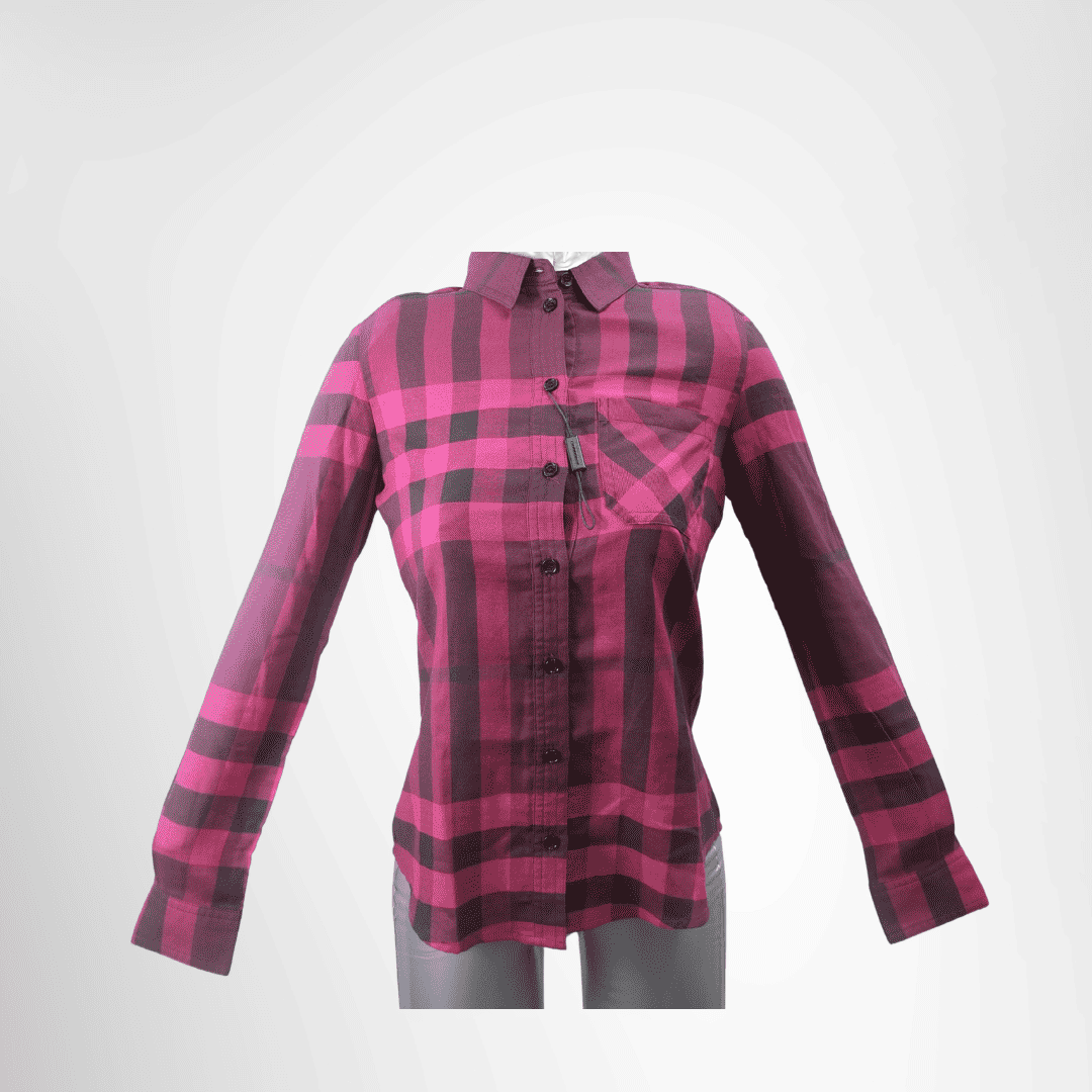 Burberry Preowned Luxury Checkered Long Sleeve Size XXS Apparel Front Page - Antonio & Co.
