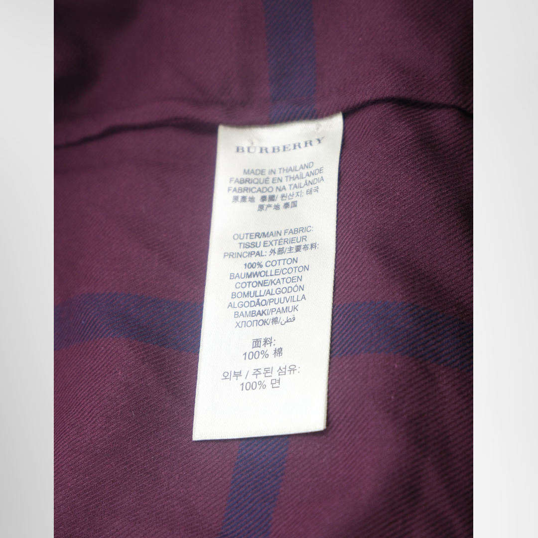Burberry Preowned Luxury Checkered Long Sleeve Size XXS Apparel Inside Tag1 - Antonio & Co.