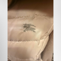 Burberry Preowned Luxury Coat Blue Label Down Knit Coat Close up View
