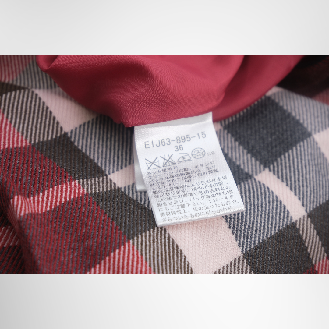Burberry Preowned Luxury Dress Long Sleeve Apparel Inside View Tag2 - Antonio & Co.