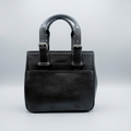 Burberry Preowned Luxury Leather Handbag Tote Bag Close up View 1
