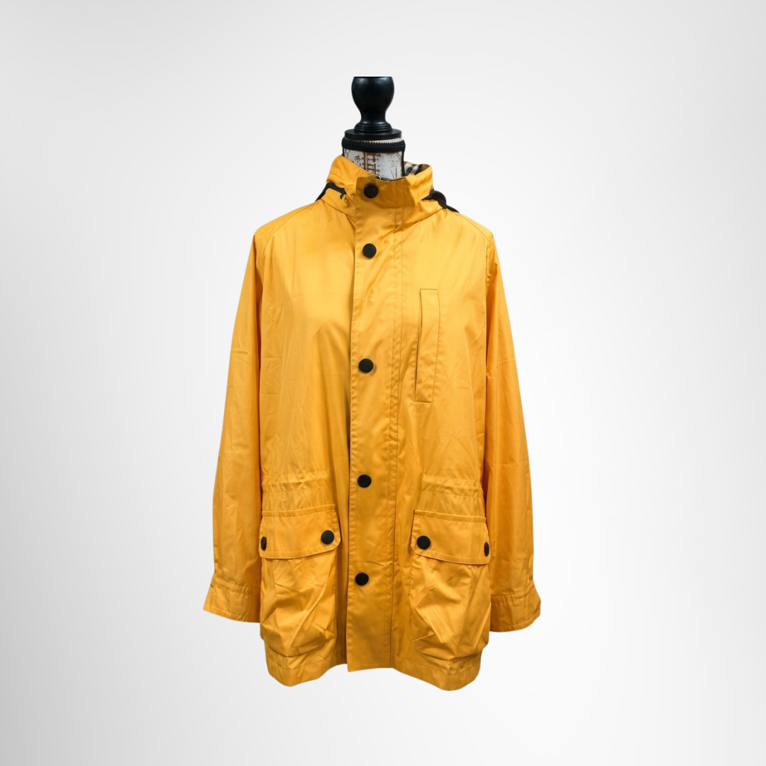 Burberry Preowned Luxury Logo Embroidery Nylon Jacket Front Page
