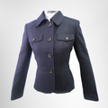 Burberry Preowned Luxury  Navy Blue Jacket – Size 40 Apparel Front Page - Antonio & Co.