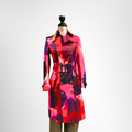 Burberry Preowned Luxury Printed Coat Front Page