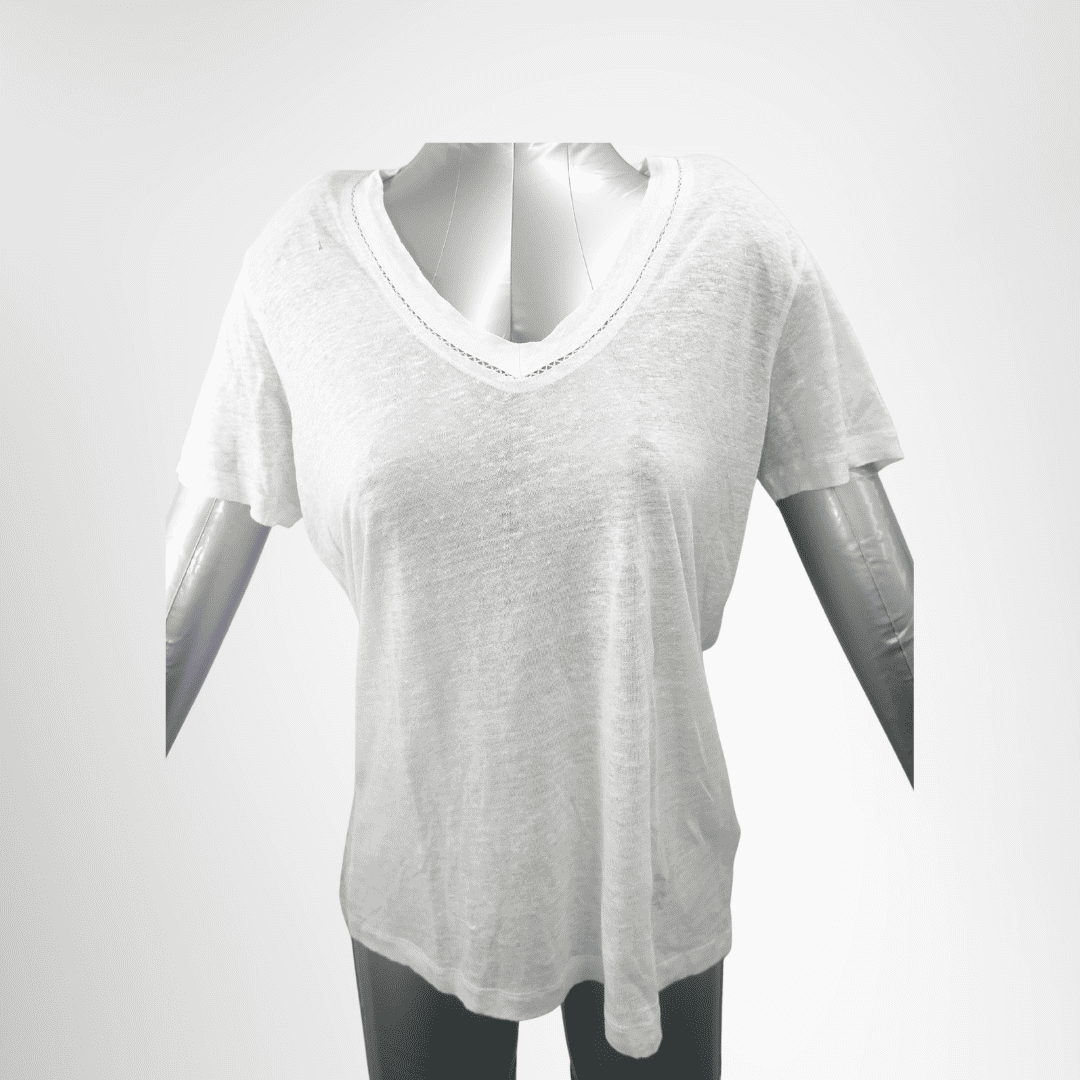 Burberry Preowned Luxury White T-Shirt Size M Apparel Front Page - Antonio & Co.