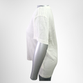 Burberry Preowned Luxury White T-Shirt Size M Apparel Side View2 - Antonio & Co.
