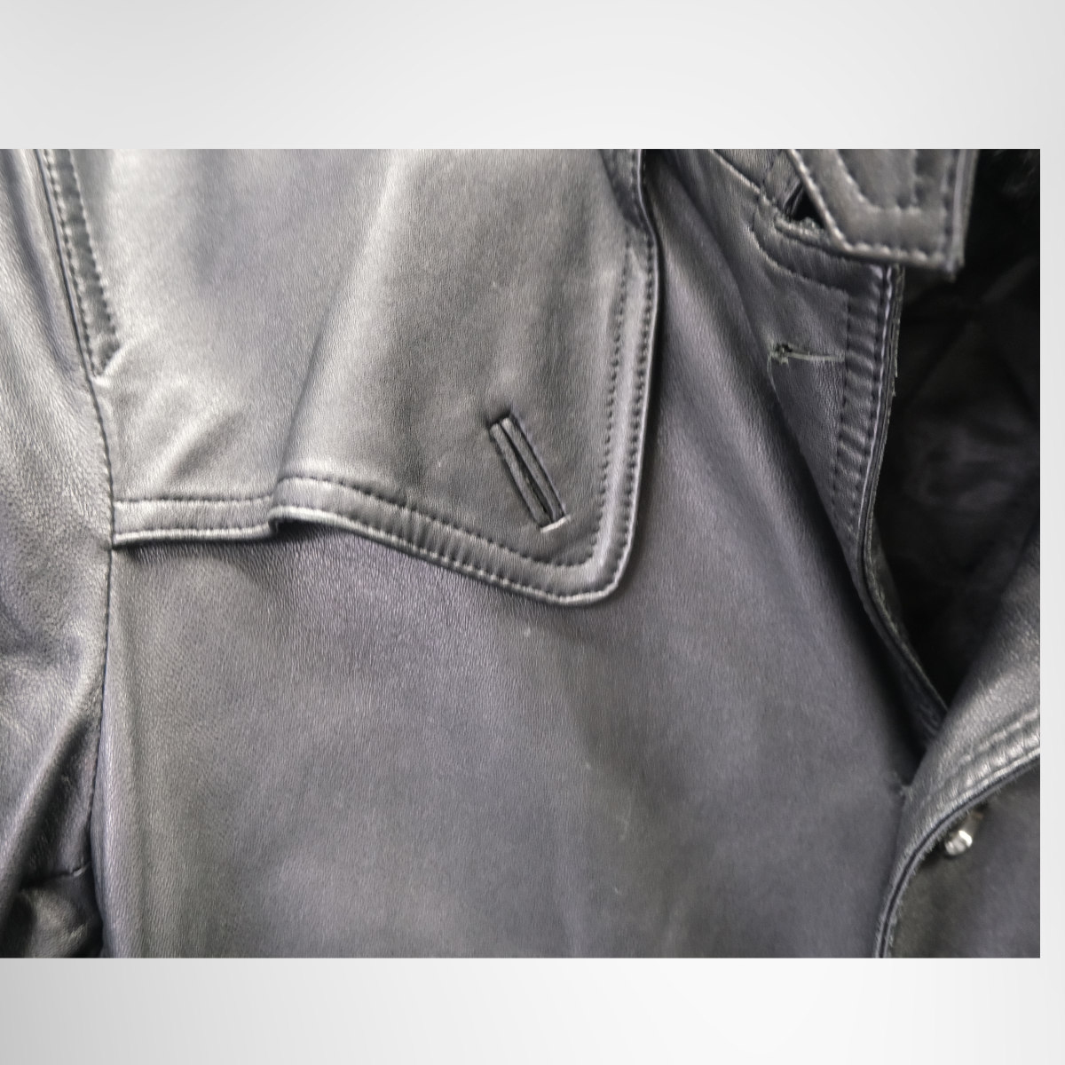 urberry London Leather Jacket – Pre-Owned Luxury Brand Apparel – Antonio & Co Flaw