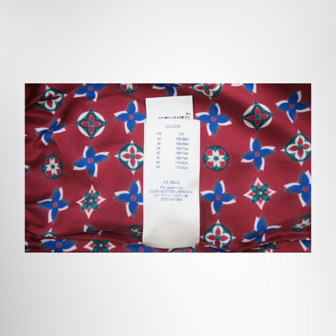 Burgundy Silk Pajama Pants