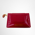 Bvlgari Preowned Luxury Serpenti Card Case Wallet Front View - Antonio & Co.