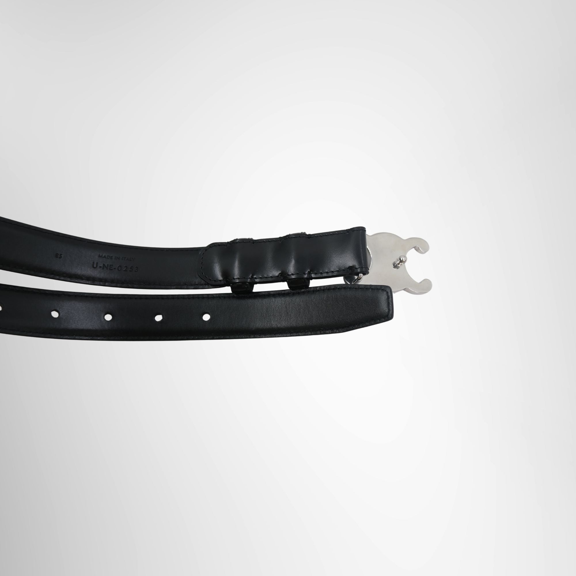 Celine Triomphe Belt – Pre-Owned Luxury – Antonio & Co – Front Back