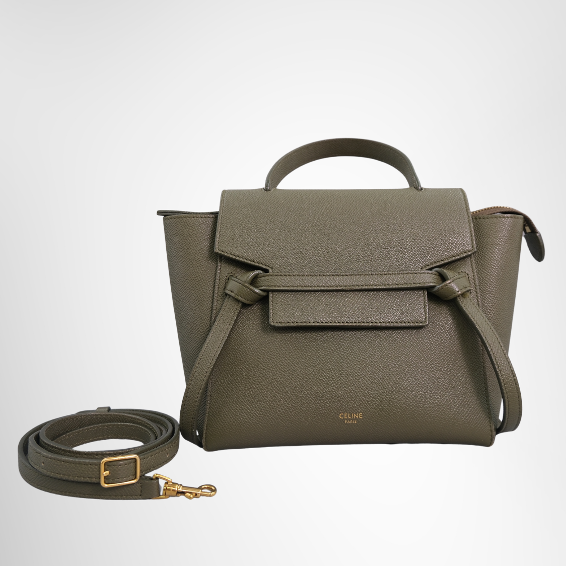 Grained Nano Belt Bag