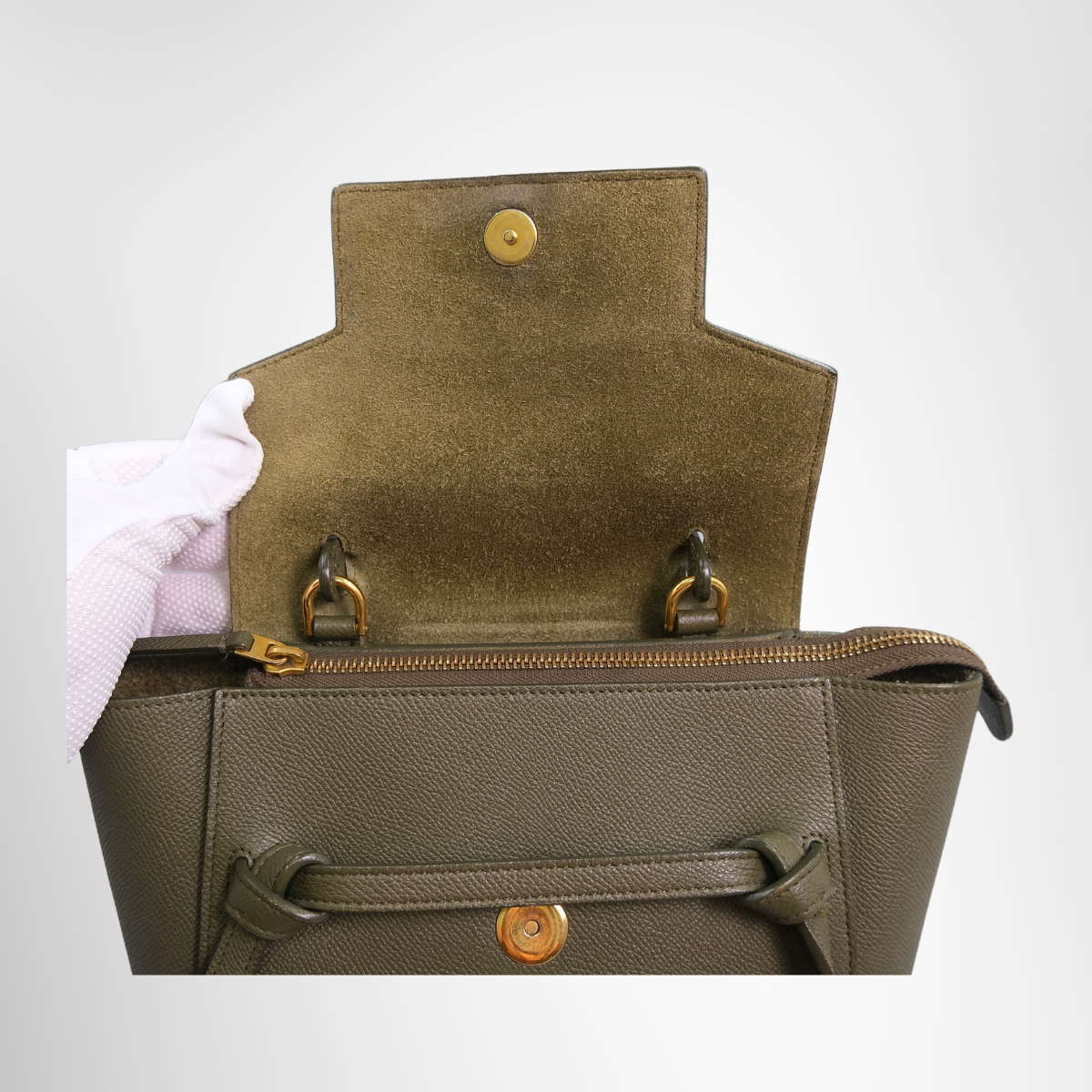 Grained Nano Belt Bag