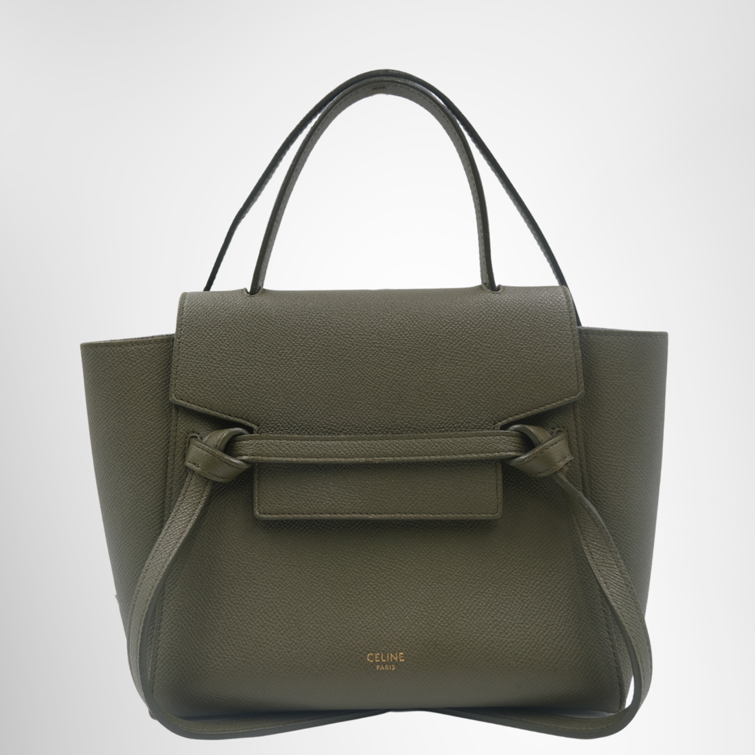 Celine Grained Nano Belt Bag – Pre-Owned Luxury Bag – Antonio & Co Front Page