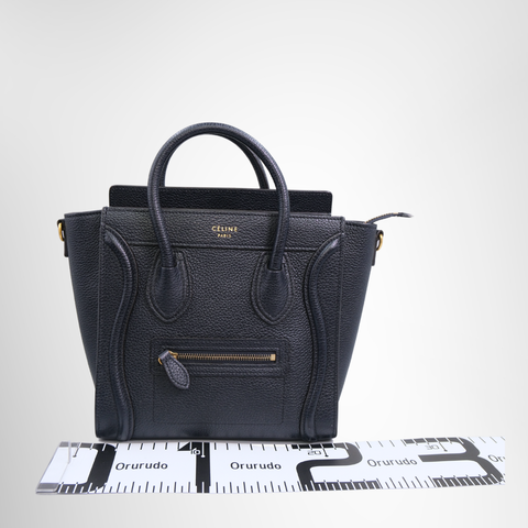Celine Nano Luggage Bag – Navy