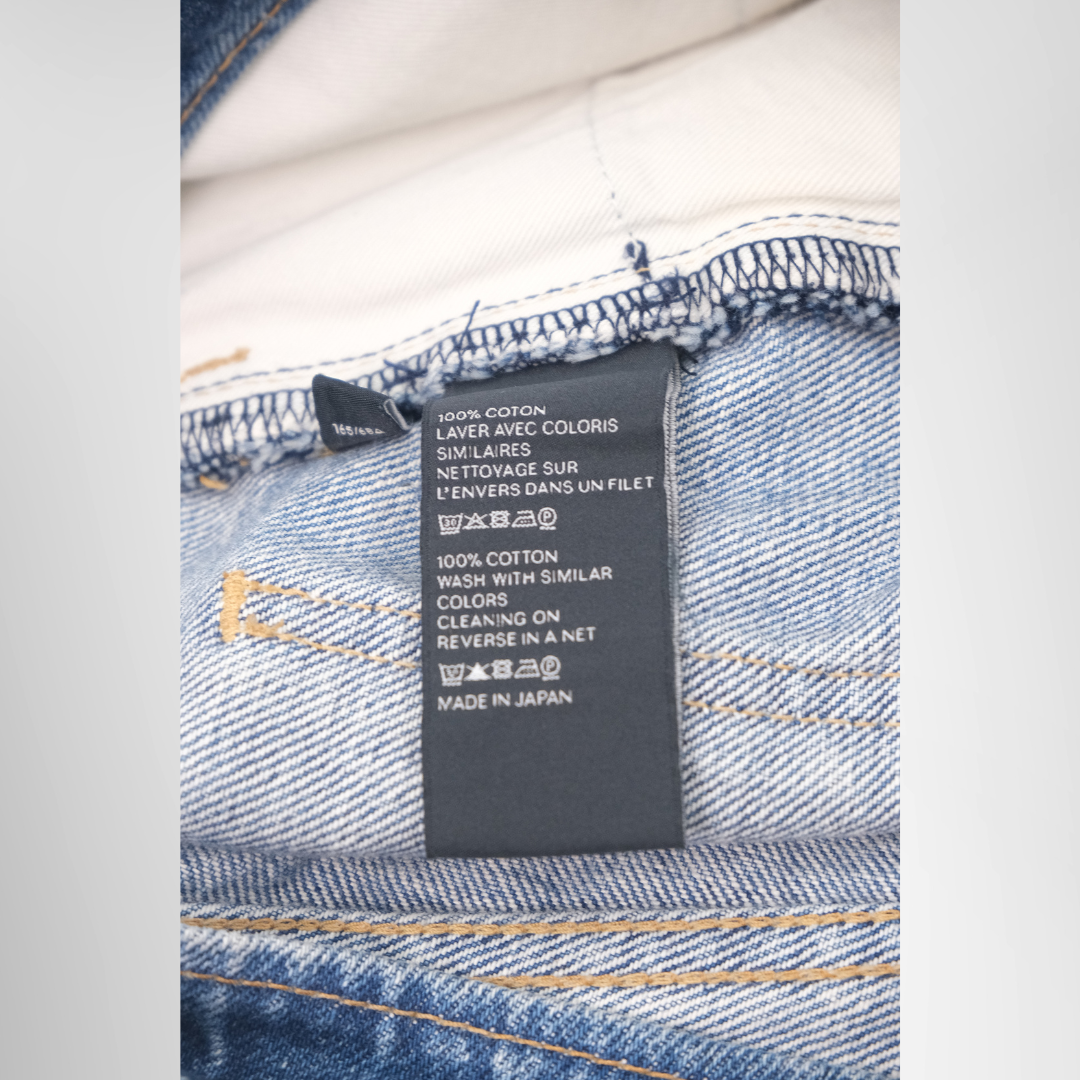 Celine Preowned Luxury Denim Skirt Apparel Inner Tag - Antonio & Co.