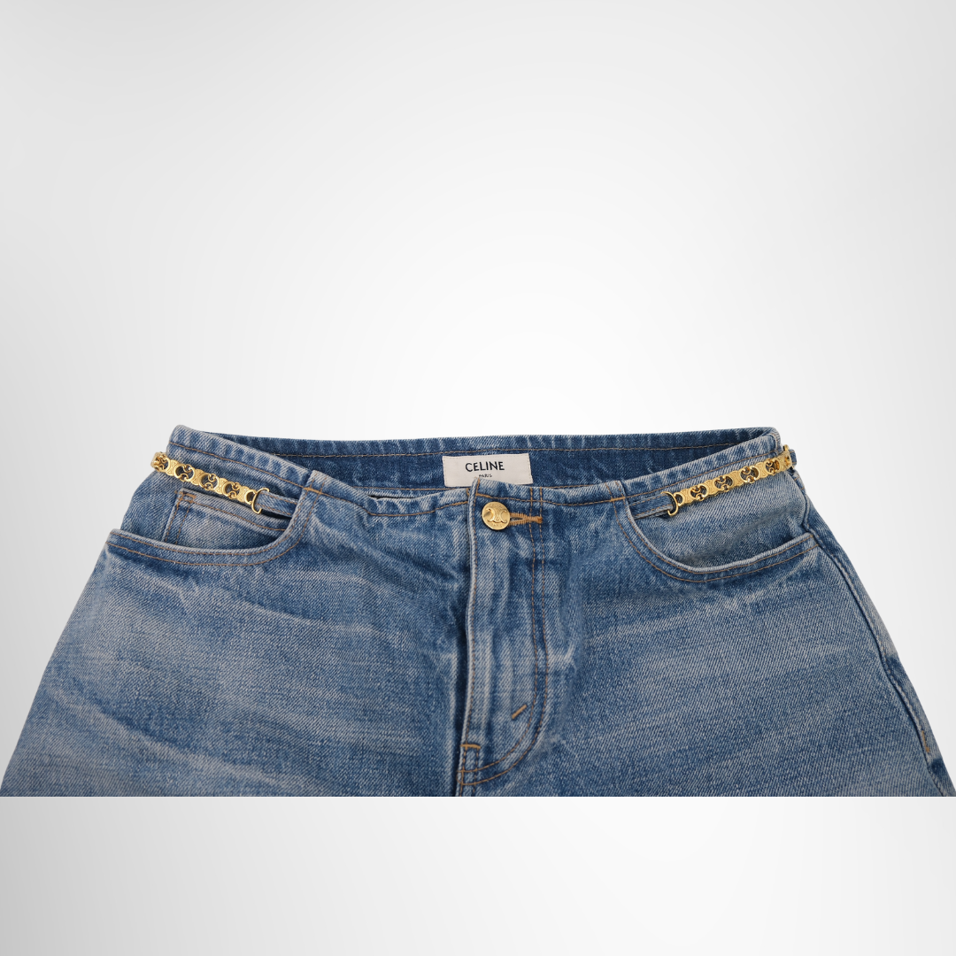 Celine Preowned Luxury Denim Skirt Apparel Waist - Antonio & Co.
