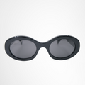 Celine Preowned Luxury Triomphe 01 Black Acetate Sunglasses Front View - Antonio & Co.