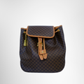 Celine Preowned Luxury Vintage Macadam Backpack Bag Front Page - Antonio & Co.