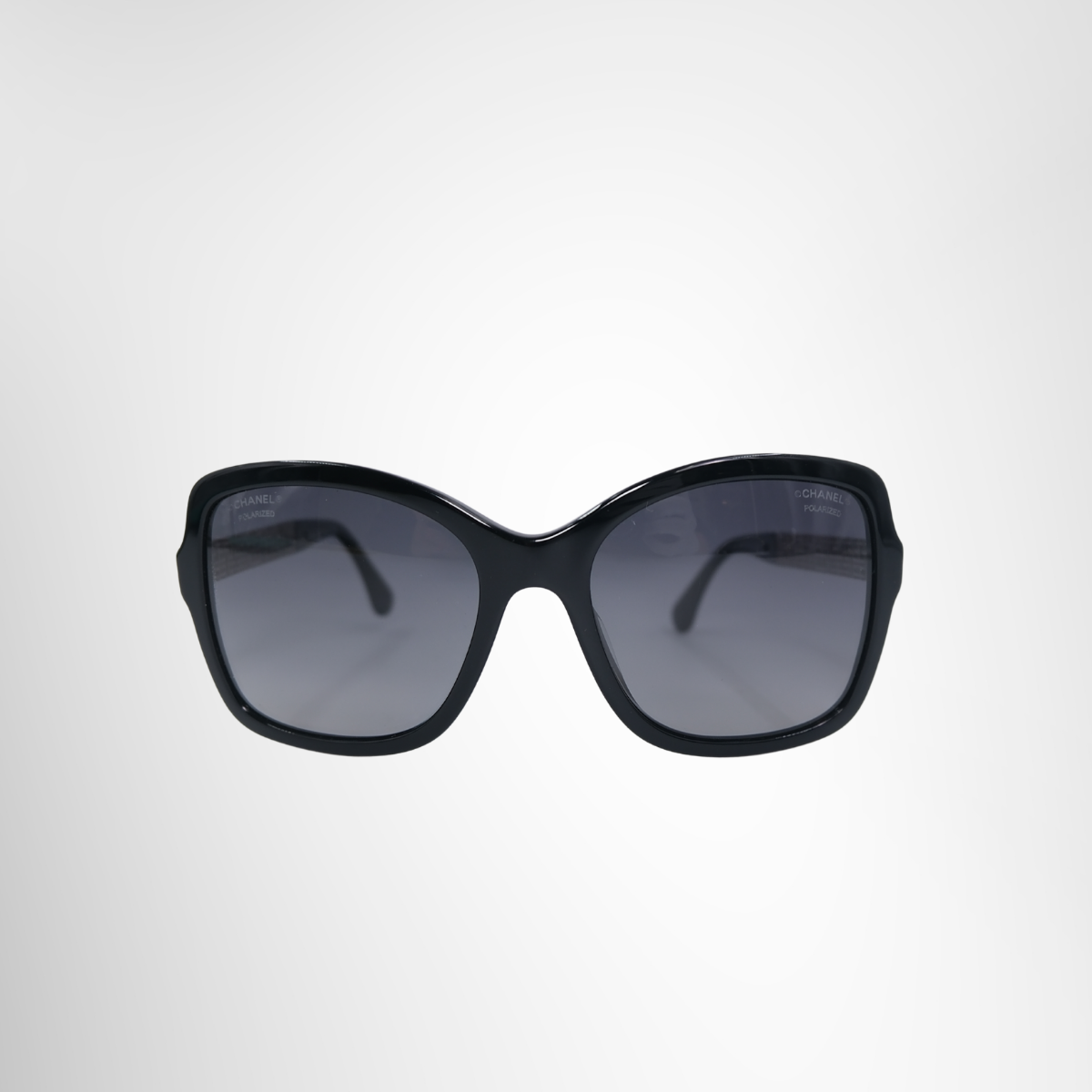Chanel 5383 Polarized Square Black Sunglasses – Pre-Owned Luxury Eyewear – Antonio & Co – Front Page