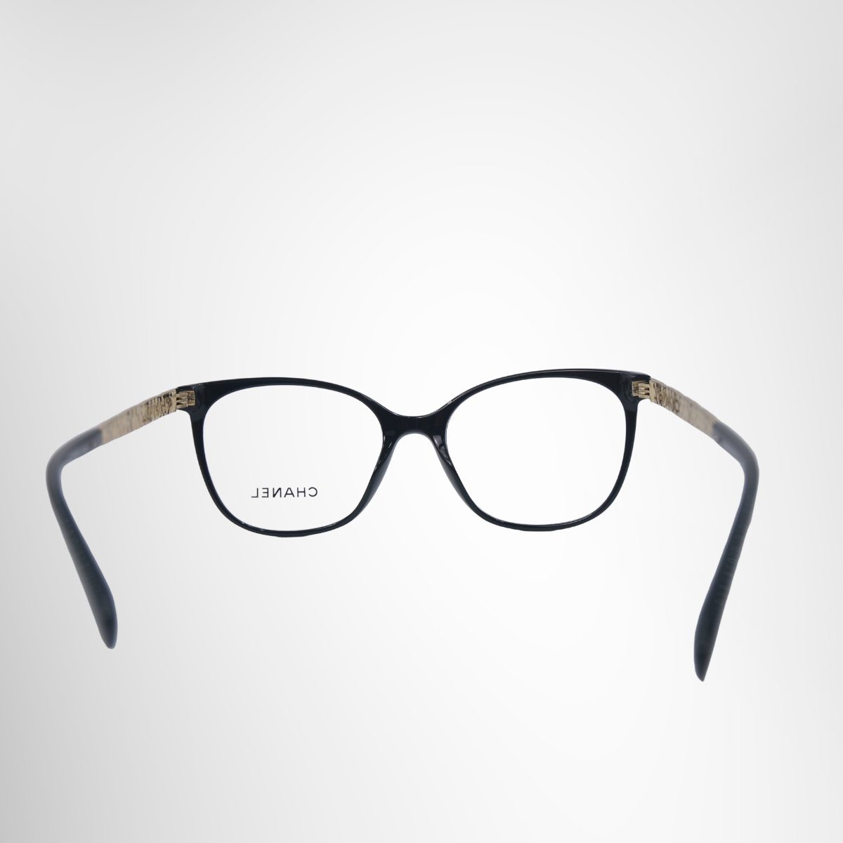 Chanel Cat Eye Prescription Glasses – Pre-Owned Luxury Brand Eyewear – Antonio & Co Back View