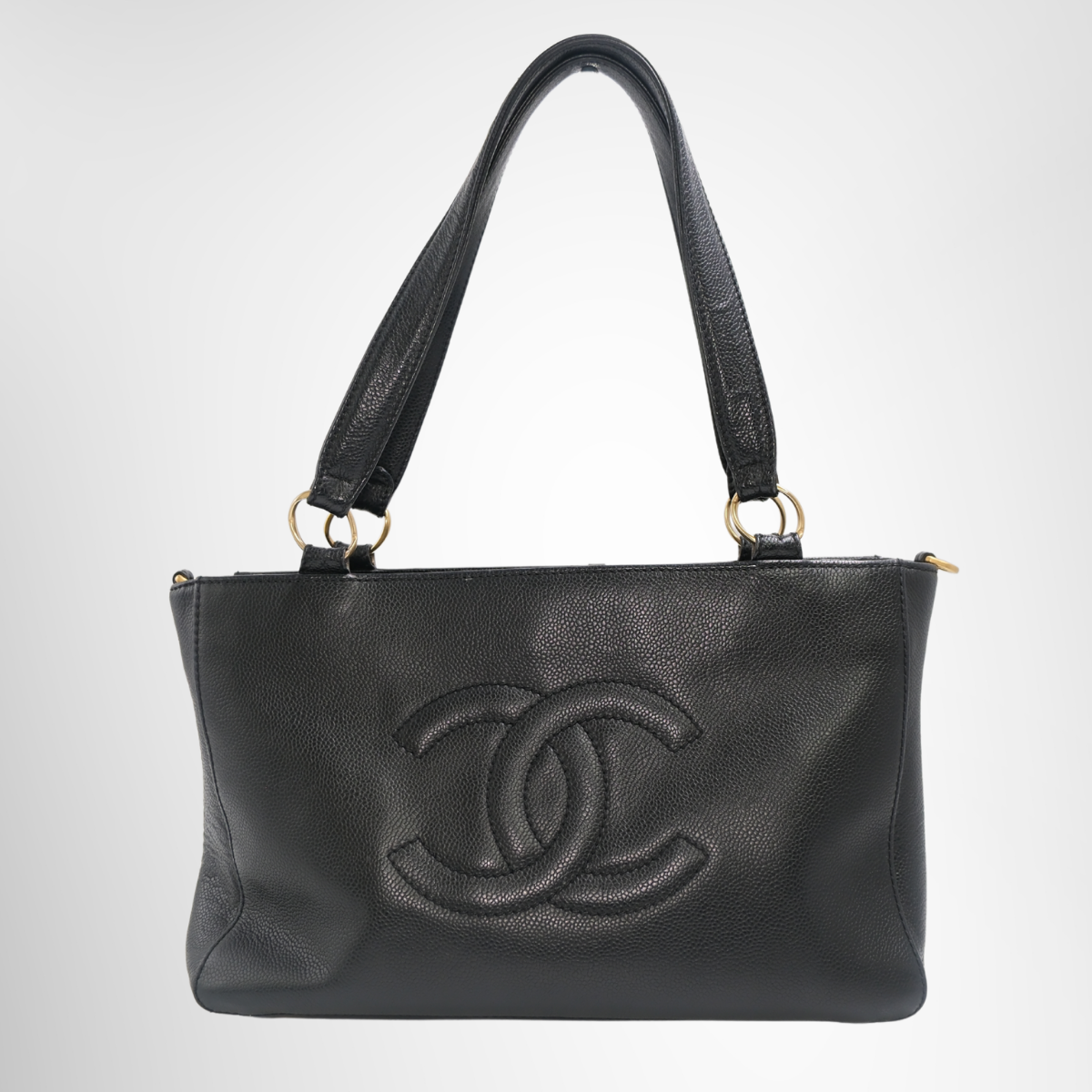 Chanel Caviar Timeless CC Shoulder Bag – Pre-Owned Luxury Brand Bags – Antonio & Co Front Page