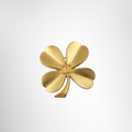 Chanel Vintage CC Logo Four Leaf Clover Lucky Charm Brooch – Pre-Owned Luxury Accessories – Antonio & Co Front Page